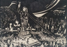 A Sztálin szobor ledöntése
